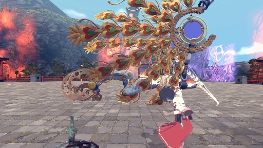 画像ギャラリー No.015のサムネイル画像 / あまたの新作VRゲーム「オノゴロ物語 〜The Tales of Onogoro〜」試遊レポート&インタビュー。快活な巫女と協力して,荒ぶる“カミ”に挑め!