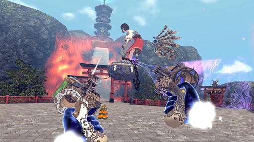 画像ギャラリー No.016のサムネイル画像 / あまたの新作VRゲーム「オノゴロ物語 〜The Tales of Onogoro〜」試遊レポート&インタビュー。快活な巫女と協力して,荒ぶる“カミ”に挑め!