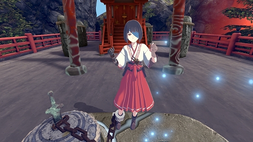 画像ギャラリー No.017のサムネイル画像 / あまたの新作VRゲーム「オノゴロ物語 〜The Tales of Onogoro〜」試遊レポート&インタビュー。快活な巫女と協力して,荒ぶる“カミ”に挑め!