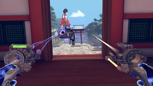 画像ギャラリー No.020のサムネイル画像 / あまたの新作VRゲーム「オノゴロ物語 〜The Tales of Onogoro〜」試遊レポート&インタビュー。快活な巫女と協力して,荒ぶる“カミ”に挑め!