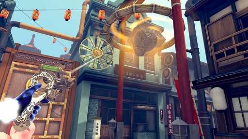 画像ギャラリー No.022のサムネイル画像 / あまたの新作VRゲーム「オノゴロ物語 〜The Tales of Onogoro〜」試遊レポート&インタビュー。快活な巫女と協力して,荒ぶる“カミ”に挑め!