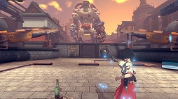 画像ギャラリー No.026のサムネイル画像 / あまたの新作VRゲーム「オノゴロ物語 〜The Tales of Onogoro〜」試遊レポート&インタビュー。快活な巫女と協力して,荒ぶる“カミ”に挑め!