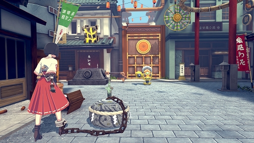 画像ギャラリー No.040のサムネイル画像 / あまたの新作VRゲーム「オノゴロ物語 〜The Tales of Onogoro〜」試遊レポート&インタビュー。快活な巫女と協力して,荒ぶる“カミ”に挑め!