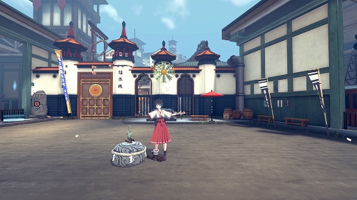 画像ギャラリー No.045のサムネイル画像 / あまたの新作VRゲーム「オノゴロ物語 〜The Tales of Onogoro〜」試遊レポート&インタビュー。快活な巫女と協力して,荒ぶる“カミ”に挑め!