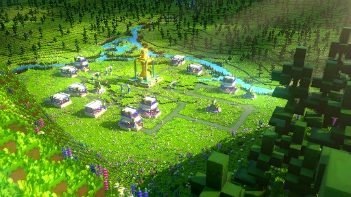 画像ギャラリー No.005のサムネイル画像 / 「Minecraft Legends」を2023年に発売――マイクラ世界を題材にした新作アクションストラテジー