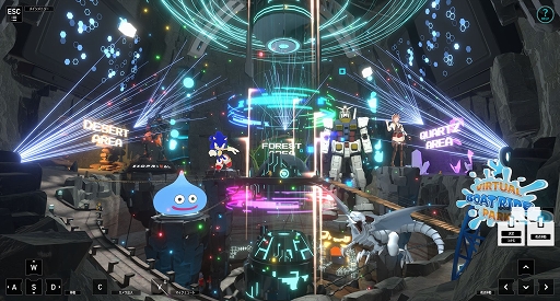 画像ギャラリー No.001のサムネイル画像 / ［TGS2022］ゲーム仕立ての「TOKYO GAME SHOW VR 2022」が面白い。冒険者となって幕張メッセの地下を探索しよう！