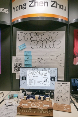 画像ギャラリー No.003のサムネイル画像 / ［TGS2022］「Pastry Panic (with cat)」プレイレポート。不思議な箱に謎のスイッチを抜き差して，猫のためにお菓子を作ろう