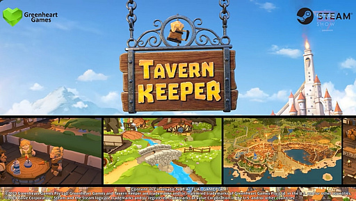 画像ギャラリー No.001のサムネイル画像 / ファンタジーな異種族たっぷりの酒場経営シム「Tavern Keeper」,2024年にPC(Steam)向けに配信決定