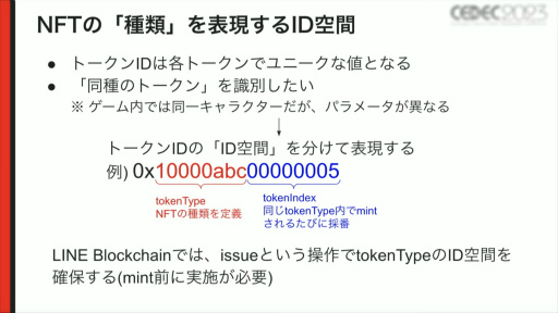 画像ギャラリー No.012のサムネイル画像 / ［CEDEC 2023］NFTゲームの「Free to Play and Earn」を実現するために。ゲームとNFTを連携させるコンセプトやノウハウなどを紹介