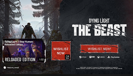画像ギャラリー No.007のサムネイル画像 / 「Dying Light: The Beast」発表。ホラー味たっぷりのアナウンストレイラー公開&各プラットフォームで予約開始