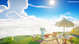 画像ギャラリー No.004のサムネイル画像 / 雲の上の浮島でスローライフする「ユメノコンパス（Floatopia）」2025年発売。農業に釣りに島作りなど，気ままな休暇をマルチプレイで体験