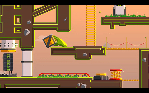 画像ギャラリー No.005のサムネイル画像 / 自分自身の手で遊ぶ個性派ゲーム「Handlime」レポート。指を足がわりに地面を這い，ピースサインで扉を開け［BitSummit］