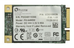 画像ギャラリー No.002のサムネイル画像 / リンクス,SATA 6Gbps対応のPlextor製mSATA接続SSDを9日に発売