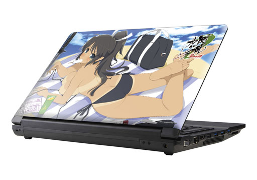 画像ギャラリー No.002のサムネイル画像 / 「閃乱カグラ Burst」のヒロイン「焔」を天板にデザインしたノートPC 3モデルの受注開始