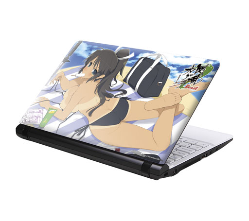 画像ギャラリー No.003のサムネイル画像 / 「閃乱カグラ Burst」のヒロイン「焔」を天板にデザインしたノートPC 3モデルの受注開始