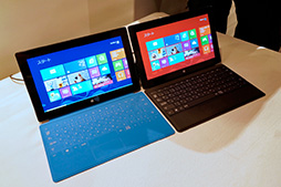 画像ギャラリー No.013のサムネイル画像 / Microsoft純正Windows 8 Pro搭載タブレット「Surface Pro」が6月7日発売。Surface RTとの違いを写真でチェック