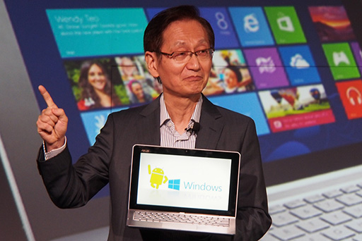 画像ギャラリー No.002のサムネイル画像 / ［COMPUTEX］Atom搭載タブレットにして，Core i7搭載ノートPC，そしてデスクトップPC。ASUS「Transformer Book Trio」速報