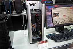画像ギャラリー No.005のサムネイル画像 / ［COMPUTEX］SilverStone，Thunderbolt接続の外付けグラフィックスボックスを公開