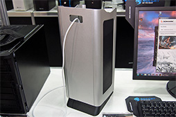 画像ギャラリー No.007のサムネイル画像 / ［COMPUTEX］SilverStone，Thunderbolt接続の外付けグラフィックスボックスを公開
