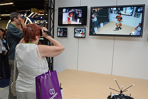 画像ギャラリー No.021のサムネイル画像 / ［SIGGRAPH］Adreno GPUを推すQualcomm，EIZOの新4Kディスプレイや最新VR技術が披露された「Exhibition」展示セクションレポート（後編）