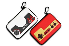 画像ギャラリー No.003のサムネイル画像 / レトロゲーム機のパッド調デザインを採用した3DS LL用ポーチが29日発売