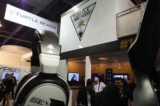 画像ギャラリー No.002のサムネイル画像 / ［CES 2014］大音量でスピーカー出力しても周囲に迷惑をかけない時代がくるか。Turtle Beachの技術デモを体験してきた