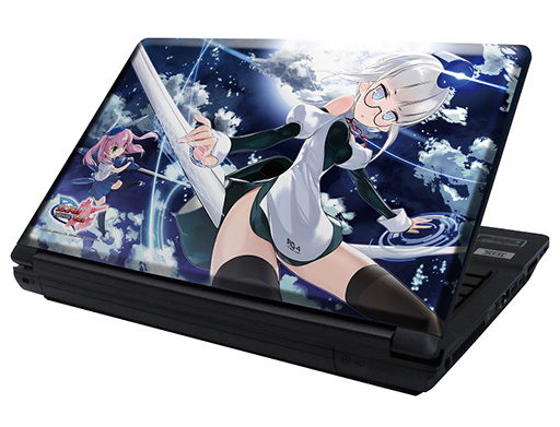 画像ギャラリー No.001のサムネイル画像 / ユニットコム,「少女兵器web」「グリザイアの果実」の天板イラストと専用テーマを採用したノートPC計5製品を受注開始