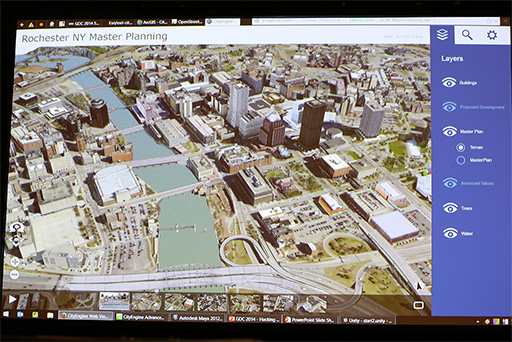 画像ギャラリー No.028のサムネイル画像 / ［GDC 2014］プロシージャル技術で街並みを作る「CityEngine」最新事情。ゲームに組み込めるSDKが登場し，Maya＆Unity用プラグインも予定