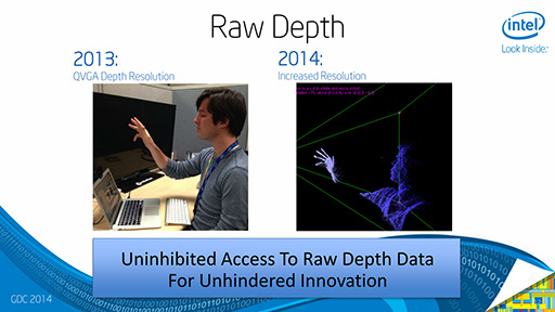 画像ギャラリー No.011のサムネイル画像 / ［GDC 2014］手指や顔認識は新型Kinect並み!? Intelが注力する「RealSense Technology」はここまで進化した