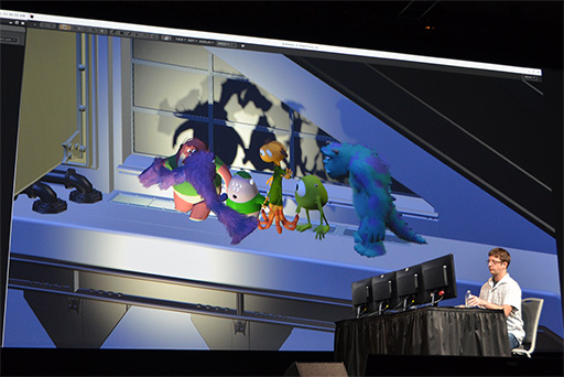 画像ギャラリー No.021のサムネイル画像 / ［GTC 2014］職人芸集団のPixar，NVIDIAのGPUとゲームグラフィックス技術でCG制作環境のリアルタイム化を目指す