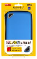 画像ギャラリー No.004のサムネイル画像 / 収納したまま「おしらせランプ」を確認できる3DS LL用ポーチに新色「ブルー」