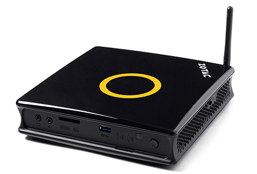画像ギャラリー No.001のサムネイル画像 / Iris Pro 5200搭載のZOTAC製小型ベアボーンが登場。価格は約9万円から