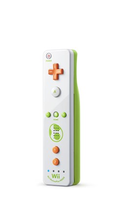 画像ギャラリー No.002のサムネイル画像 / 「Wiiリモコンプラス」に新色「ピーチ」と「ヨッシー」が加わる。5月29日発売