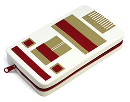 画像ギャラリー No.003のサムネイル画像 / モチーフはファミコンとゲームボーイ。レトロ感ある3DS LLポーチ2製品発売