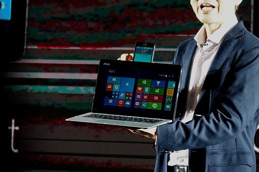 画像ギャラリー No.001のサムネイル画像 / ［COMPUTEX］ASUS，次世代Coreプロセッサ搭載で最薄部3mm厚，LTE対応の2-in-1「Chi」を披露。驚きの5-in-1モデルも