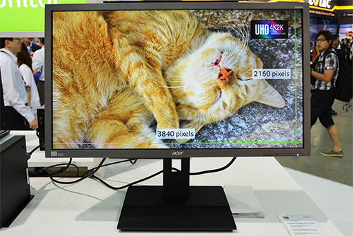 画像ギャラリー No.007のサムネイル画像 / ［COMPUTEX］低価格化で身近になりつつある4K液晶ディスプレイ最新事情をCOMPUTEX会場からレポート