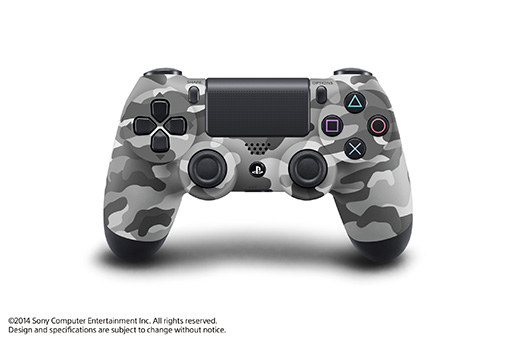 画像ギャラリー No.001のサムネイル画像 / ［E3 2014］都市型迷彩を施した「DUALSHOCK 4」の新色「アーバン・カモフラージュ」が今秋発売。価格は59ドル