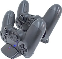 画像ギャラリー No.003のサムネイル画像 / 置くだけで「DUALSHOCK 4」を2台同時に充電できるスタンド。アンサーから