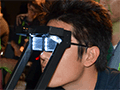 ［SIGGRAPH 2014］HMD向け技術開発に積極的なNVIDIA。“半ピクセルずらし”による高解像度化や広い視野に表示できるAR技術をアピール