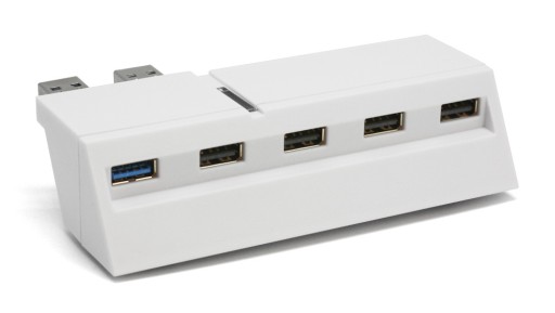 画像ギャラリー No.003のサムネイル画像 / デイテル・ジャパンのPS4向け防塵フィルタと5ポートUSBハブに白色が加わる