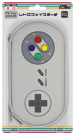 画像ギャラリー No.003のサムネイル画像 / SFCのコントローラをモチーフにした新型PS Vita用ポーチが9月10日に発売