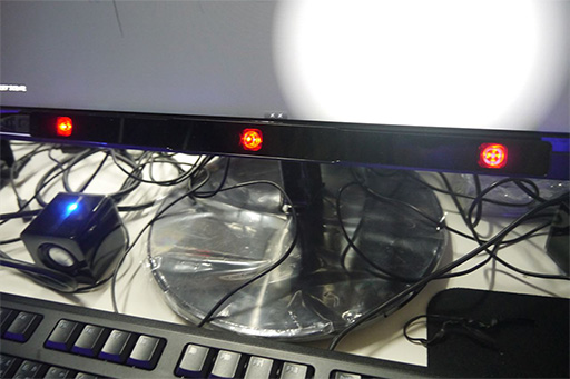 画像ギャラリー No.003のサムネイル画像 / ［TGS 2014］95ドルの視線入力デバイス「EyeX」で，どんなゲームが実現できるのか？ 対応するインディーズゲームも開発中