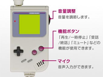 画像ギャラリー No.004のサムネイル画像 / 初代ゲームボーイをモチーフにしたインイヤーヘッドセットが12月19日発売