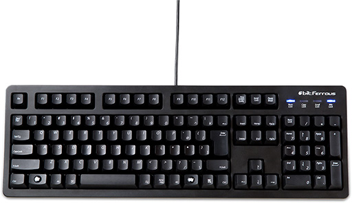 画像ギャラリー No.008のサムネイル画像 / DHARMAPOINTのゲーマー向け109キーボード,復活。ビット・トレード・ワン,Nキーロールオーバー対応の「BFKB109UP1」を発売