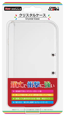画像ギャラリー No.001のサムネイル画像 / クリアタイプのNew 3DS LL用ハードケースがデイテル・ジャパンから発売