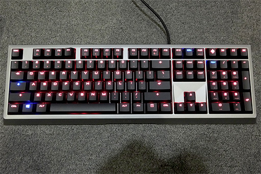 画像ギャラリー No.006のサムネイル画像 / ［CES 2015］「Cherry MX」のZF，キー入力の遅延を小さくした高速入力重視の赤軸キーボード「MX Board 6.0」発表
