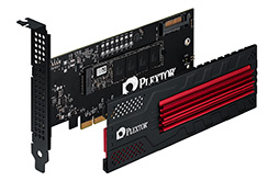 画像ギャラリー No.004のサムネイル画像 / PCIe x2対応のPlextor製SSDにヒートシンク装備の「Black Edition」