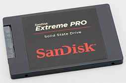 画像ギャラリー No.002のサムネイル画像 / HW短評:SanDisk「Extreme Pro Solid State Drive」(1)