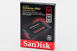 画像ギャラリー No.003のサムネイル画像 / HW短評:SanDisk「Extreme Pro Solid State Drive」(1)