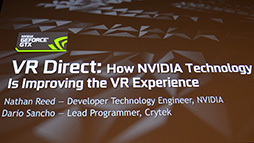 画像ギャラリー No.002のサムネイル画像 / ［GTC 2015］NVIDIAが発表したVR向けSDK「VR Direct」は，AMDの「LiquidVR」と一体何が異なるのか
